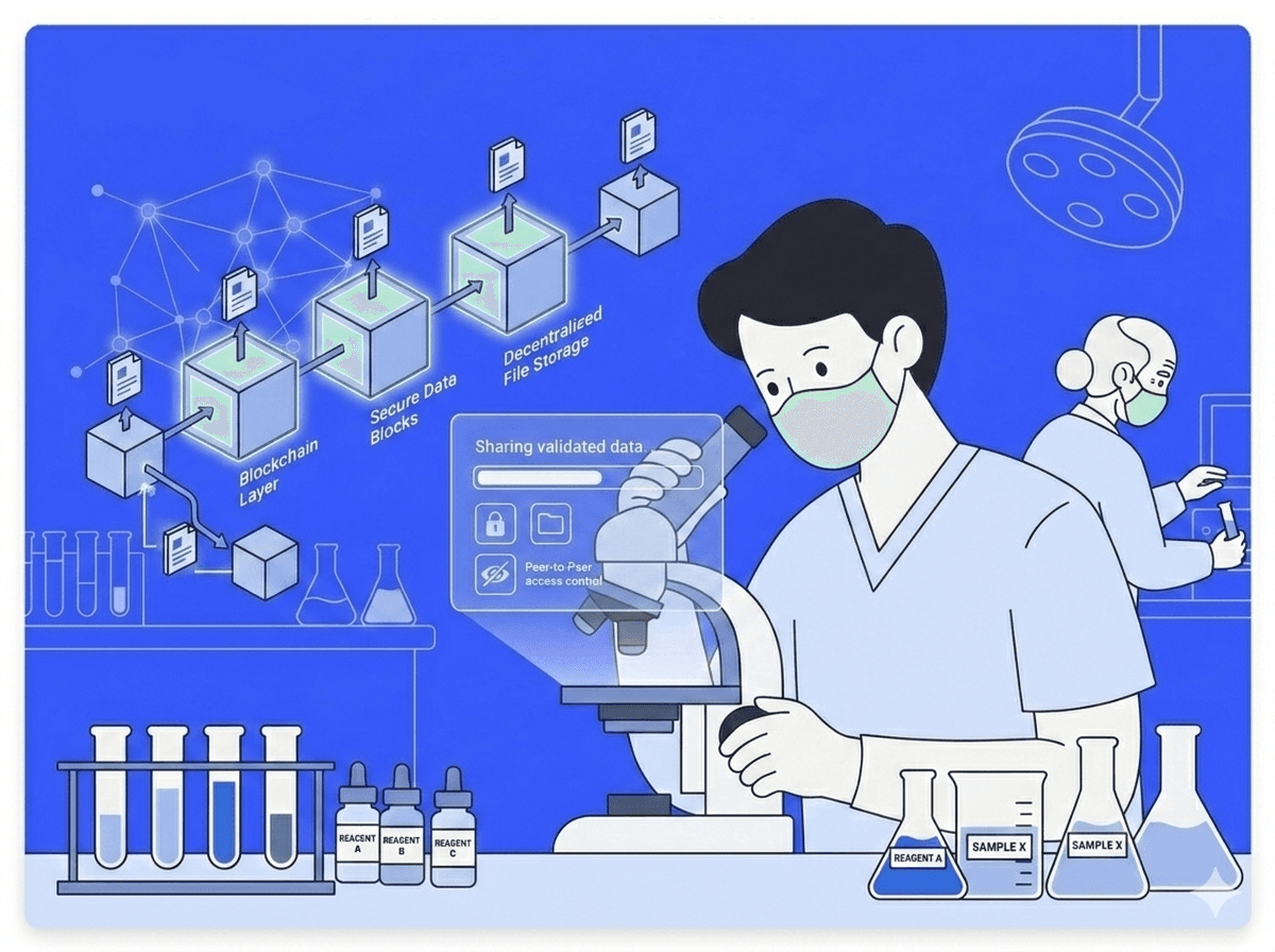 Medichain dashboard mockup